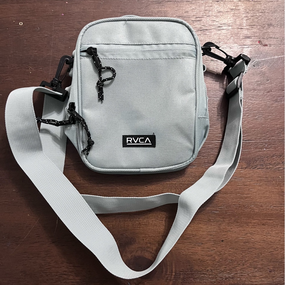 RVCA Mission Crossbody Sling Bag Scrubs Green Unisex